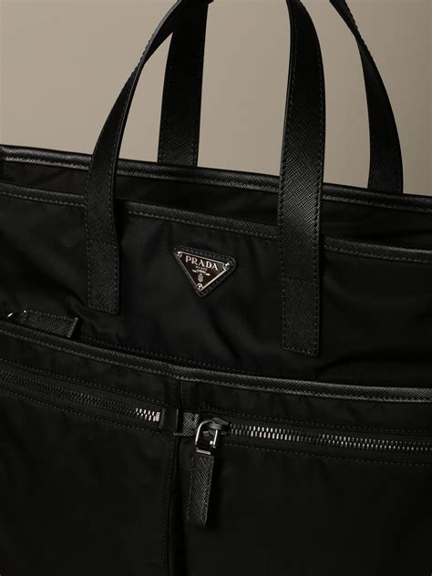 prada tasche schwarz groß|prada tasche herren.